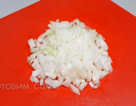 нарезанный лук