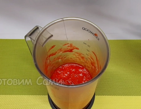 Пюре из клубники