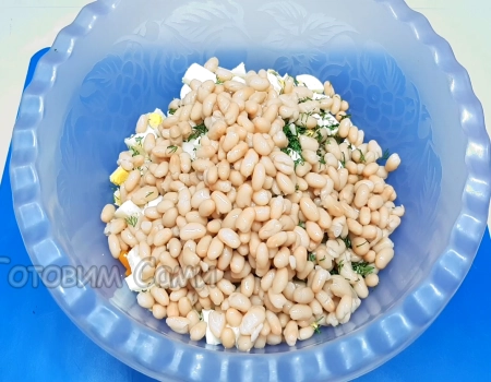 Укроп и фасоль