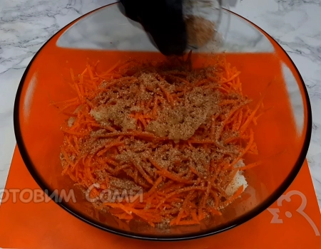 цветная капуста по-корейски, маринуем