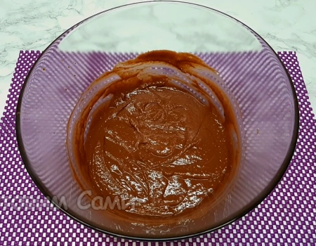 смешиваем десерт из тыквы
