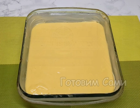 выпекаем турецкий манник ревани
