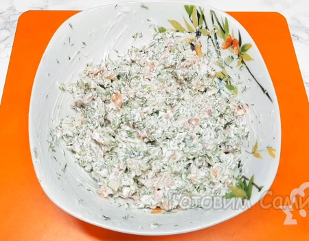 начинка из семги с сыром