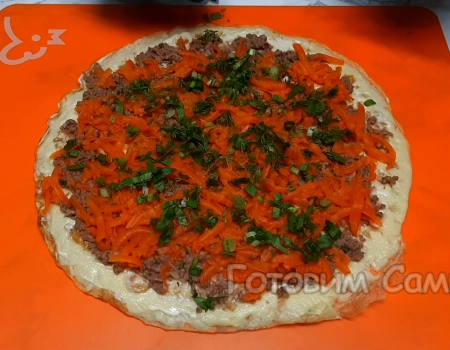 морковь и зелень