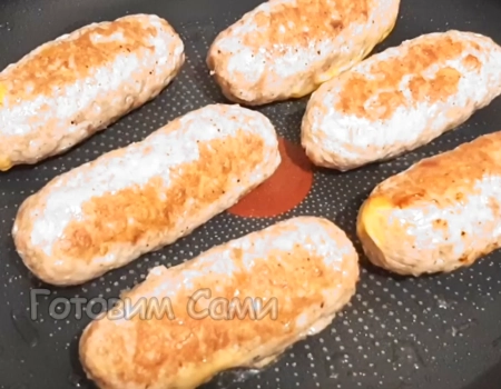 жарим мясные купаты