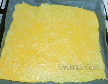 яично-сырный рулет основа