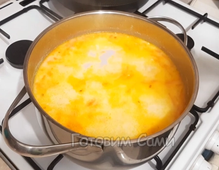 добавляем крем сыр